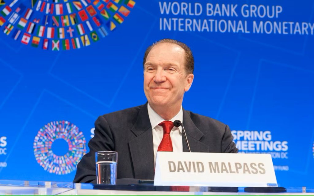 World Bank president David Malpass, nominated by former US president Donald Trump and accused of being a “climate denier”, is stepping down from his position in June. Image: World Bank Photo Collection, CC BY-SA 3.0, via Flickr.
