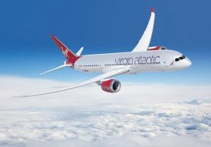 Virgin Atlantic flies world’s first 100% Sustainable Aviation Fuel flight from London to New York City.